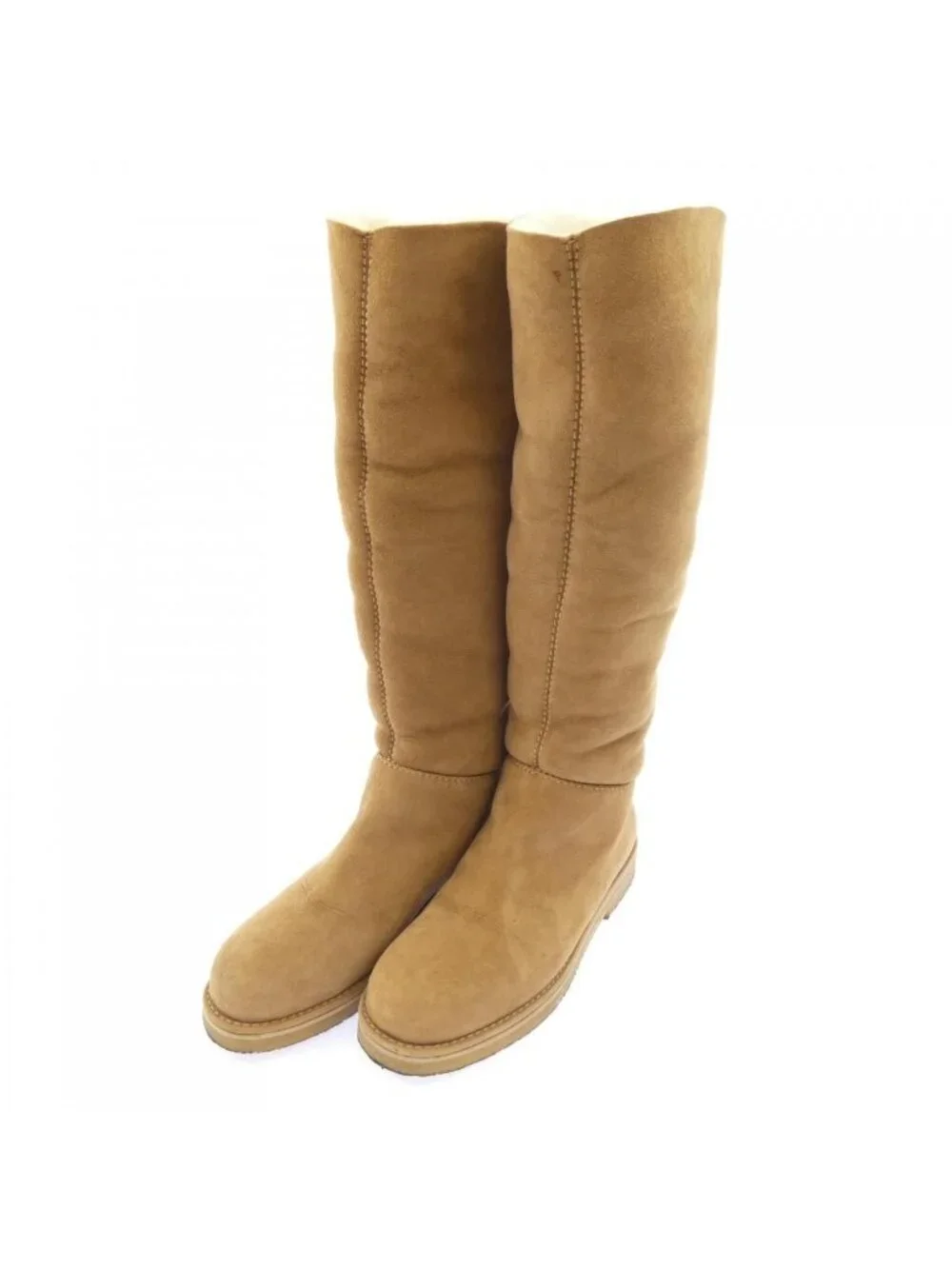 Hermes Long Boots Brown